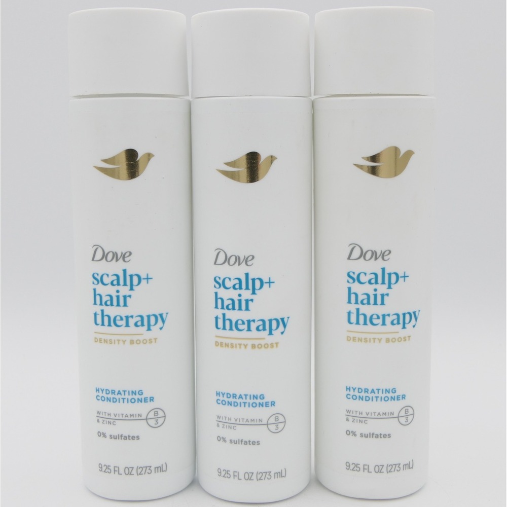 Dove Scalp + Hair Therapy Density Boost Hydrating Conditioner 2 Pack 9.25 oz Eaā
